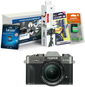 Fujifilm X-T30 šedý + XF 18-55mm + Fujifilm Foto Starter Kit - Digitální fotoaparát