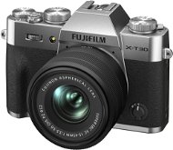 Fujifilm X-T30 II strieborný + XC 15-45mm - Digitálny fotoaparát