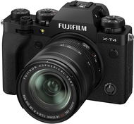 Fujifilm X-T4 + XF 18-55 mm f/2.8-4.0 R LM OIS fekete - Digitális fényképezőgép