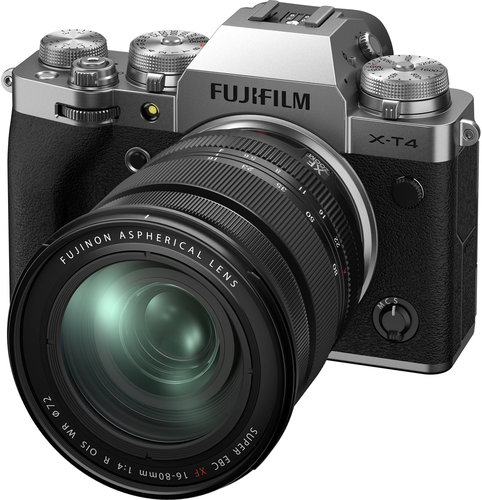 Fujifilm X-T4 + 16-80mm, Silver - Digital Camera - Main image