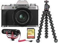 Fujifilm X-T200 + XC 15-45 mm ezüst - Vlogger Kit 1 - Digitális fényképezőgép