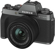 Fujifilm X-T200 + 15-45mm, Dark Silver - Digital Camera