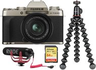 Fujifilm X-T200 + XC 15-45mm Gold - Vlogger Kit 1 - Digital Camera