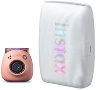 Fujifilm instax mini Link 3 Clay White + Fujifilm Instax Pal Pink - Set