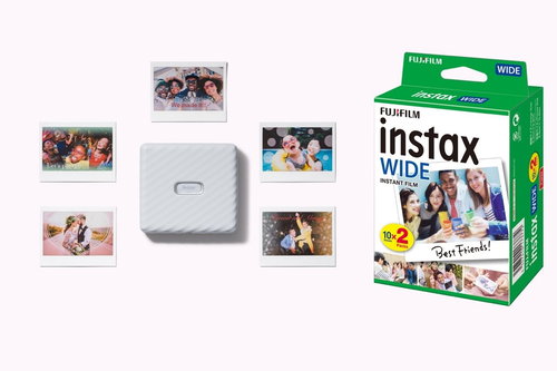 Fujifilm Instax Wide Link Fehér + Wide film 2x10 - Hordozható nyomtató - Fő fotó