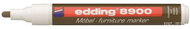 EDDING 8900 for furniture, light walnut - Marker