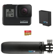 GOPRO HERO7 Black + SD karta + baterie + Shorty - Outdoorová kamera