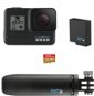 GOPRO HERO7 Black + SD karta + baterie + Shorty - Outdoorová kamera