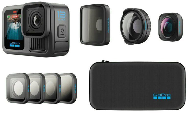 GoPro HERO13 BLACK HB-Lens Series Bundle