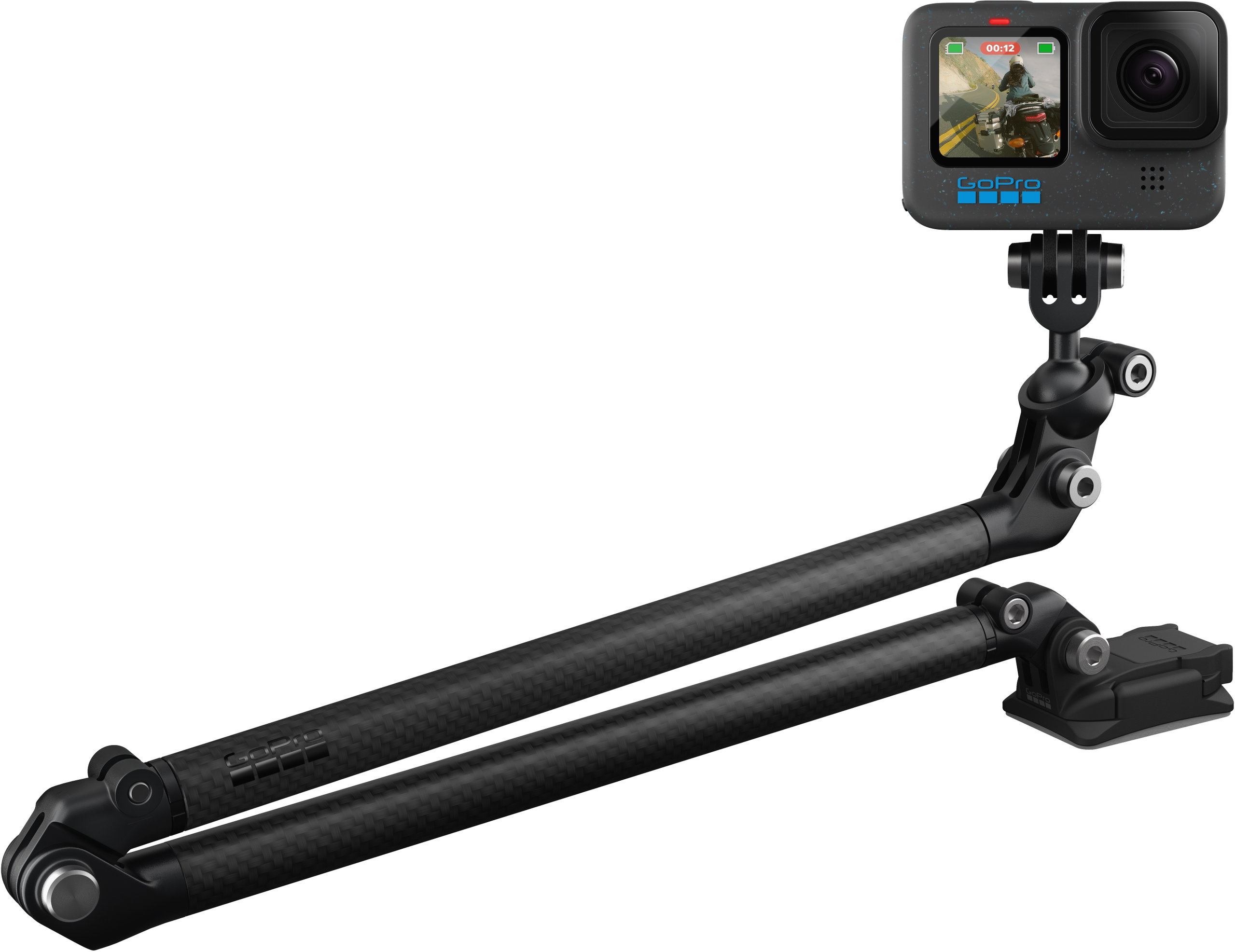 GoPro Boom + öntapadós tartó