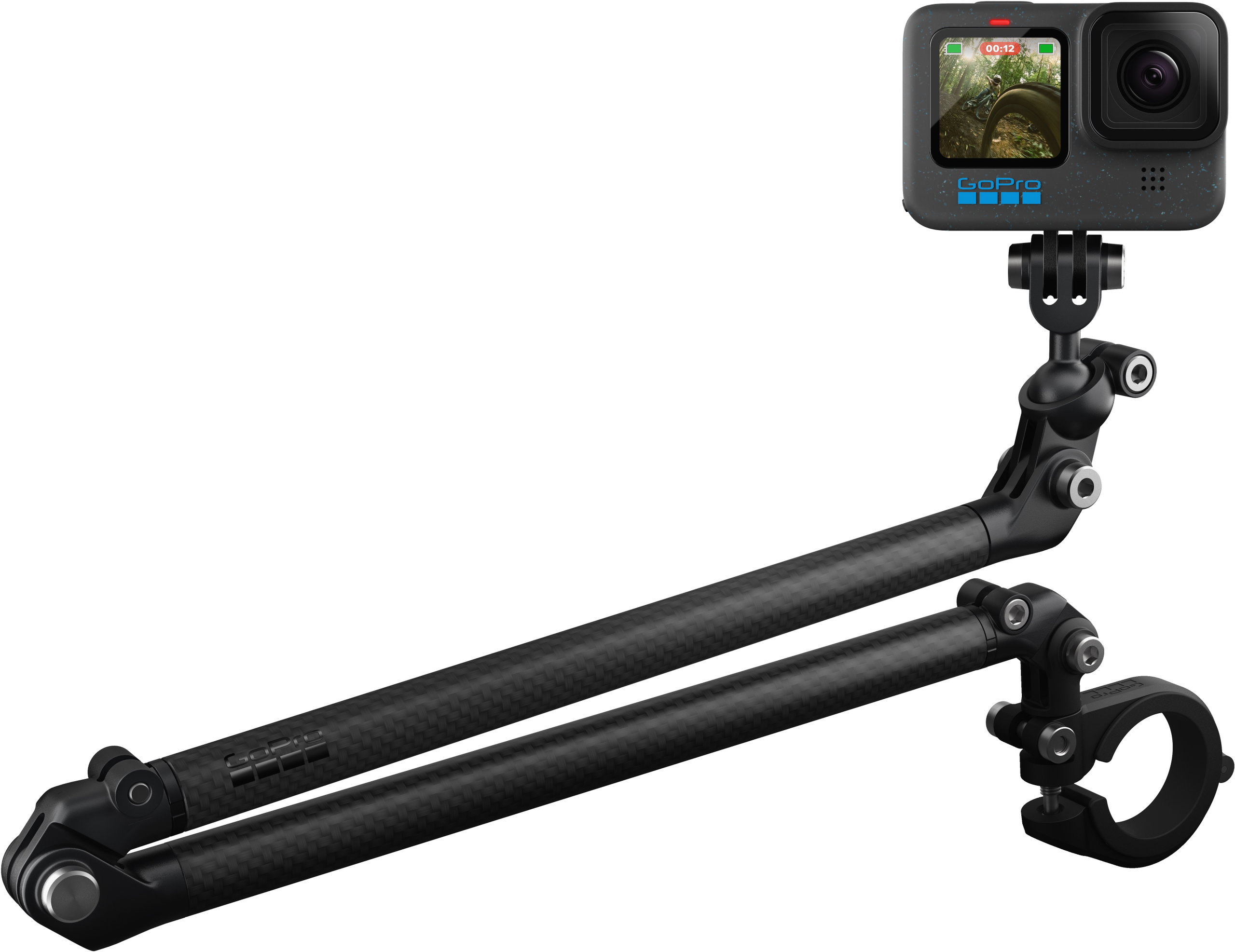 GoPro Boom + tartó rúdra (Boom + Bar Mount)