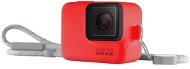 GoPro Sleeve + Lanyard (Silikonhülle rot) - Camcordertasche