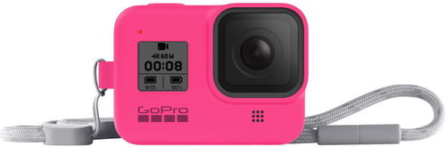 GoPro Sleeve + Lanyard (HERO8 Black) neonově růžový - Pouzdro na kameru - Hlavní obrázek