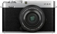 Fujifilm X-E4 + XF 27 mm f/2.8 strieborný - Digitálny fotoaparát