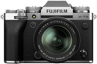 Fujifilm X-T5 tělo stříbrný + XF 18-55mm f/2.8-4.0 R LM OIS - Digitální fotoaparát