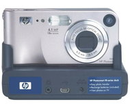 HP PhotoSmart M407, 4.0 mil. bodů, optický / digitální zoom 3x / 6x + docking station - Digital Camera
