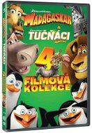 Magic Box Madagaskar 1–3 + Tučňáci z Madagaskaru kolekce (4 DVD) - Film na DVD