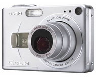 Casio EX Z30 Exilim, 3.34 mil. bodů, interní paměť 10 MB + SD/MMC karty, 3x opt / 4x dig. zoom - Digital Camera