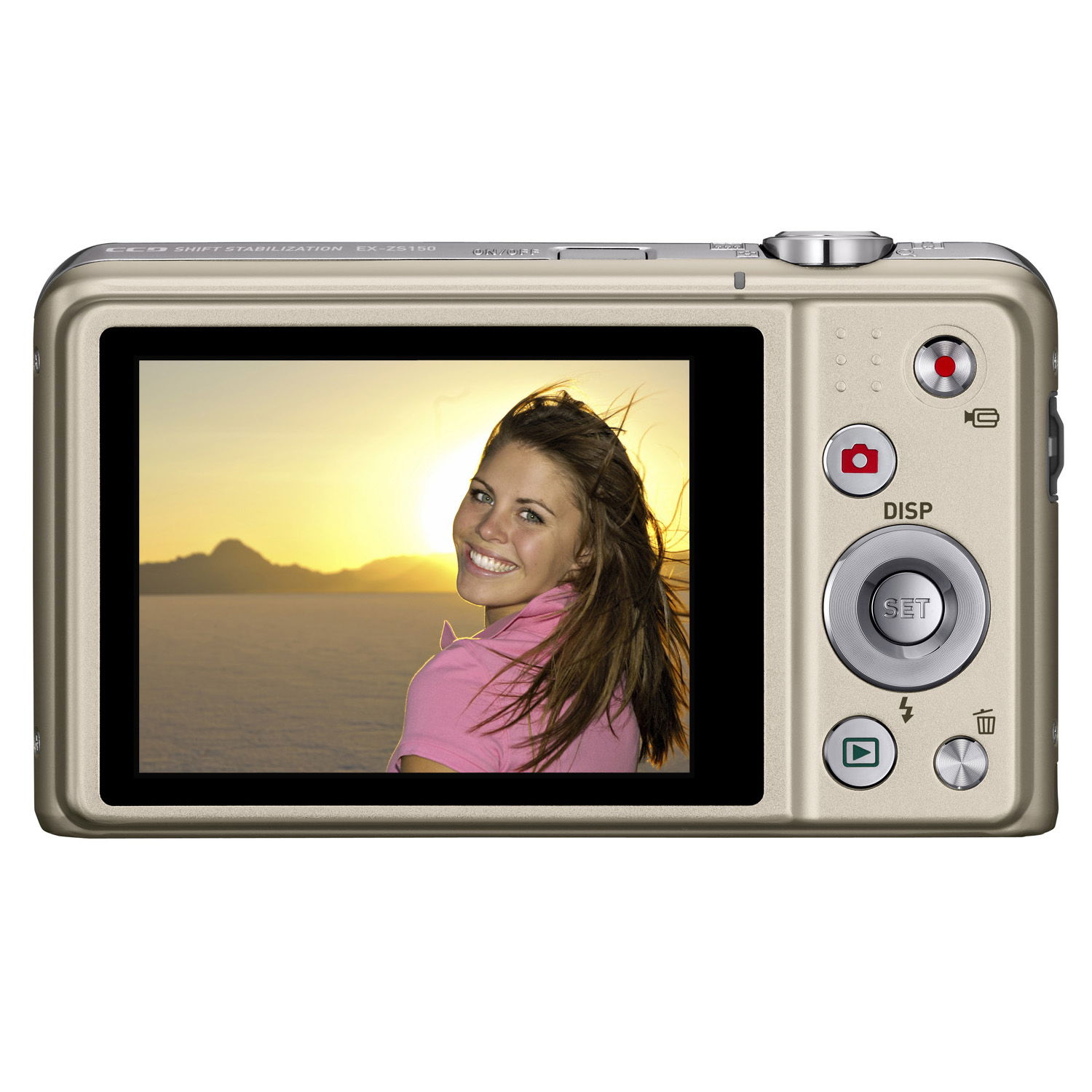 Casio Exilim ZOOM EX-ZS150 GD gold - Digital Camera | Alza.cz