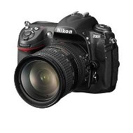 NIKON D300 černý (black), CMOS 12 Mpx, 3" LCD, HDMI, Li-Ion, CF I/ CF II/ Microdrive + Objektiv 18-2 - DSLR Camera