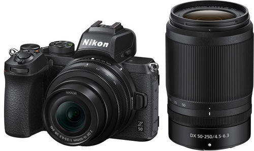 Nikon Z50+ Z DX 16–50 mm f/3,5–6,3 VR + Z DX 50–250 mm f/4,5–6,3 VR - Digitální fotoaparát - Hlavní obrázek