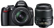 Digital camera NIKON D3000 černý - DSLR Camera