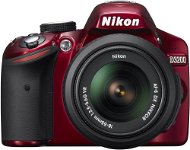 Nikon D3200 RED + 18-55 Lens AF-S DX VR II  - DSLR Camera