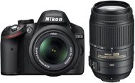 Nikon D3200 + 18-55mm Objektiv AF-S DX VR II + 55-300 AF-S VR - Digitale Spiegelreflexkamera