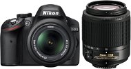 Nikon D3200 + Objektívy 18-55 AF-S DX + 55-200 AF-S DX - Digitálna zrkadlovka