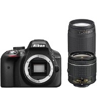 Nikon D3300 + 18-55mm Lens AF-P + 70-300 AF-P - Digital Camera