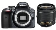 Nikon D3300 GREY + Objektív 18-55 AF-P VR - Digitálna zrkadlovka