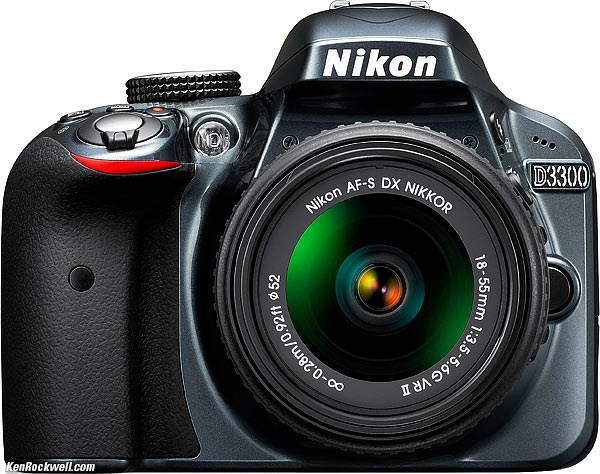 Nikon D3300 + 18-55 Lens AF-S DX VR II + 55-300 AF-S DX VR - DSLR