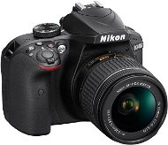 Nikon D3400 Schwarz mit 18-55 mm + VR AF-P - Digitalkamera