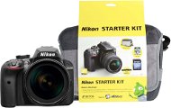 Nikon D3400 čierny + 18-105mm VR + Nikon Starter Kit - Digitálny fotoaparát
