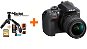 Nikon D3400 čierny + 18 – 55 mm VR + 70 – 300 VR + Rollei Premium Starter Kit - Digitálny fotoaparát
