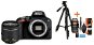 Nikon D3500, Black + 18-55mm Lens + Rollei Photo Starter Kit 2 - Digital Camera