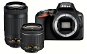 Nikon D3500 schwarz + 18-55mm + 70-300mm - Digitalkamera