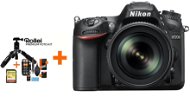 Nikon D7200 čierny + objektív 18 – 105 VR AF-S DX + Rollei Premium Starter Kit - Digitálny fotoaparát