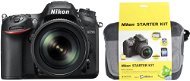 Nikon D7200 čierny + objektív 18–105 VR AF-S DX + Nikon Starter Kit - Digitálny fotoaparát