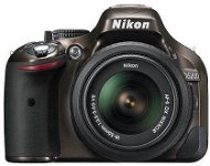 Nikon D5200 + 18-55mm Objektiv AF-S DX VR Bronze - Digitale Spiegelreflexkamera