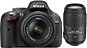Nikon D5200 + 18-55mm Objektiv AF-S DX VR II + 55-300 AF-S VR - Digitale Spiegelreflexkamera