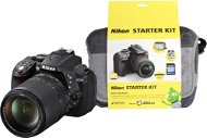 Nikon D5300 + Objektív 18 – 105 AF-S VR + Nikon Starter Kit - Digitálny fotoaparát