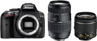 Nikon D5300 + Objektiv 18-55 AF-P VR + Tamron 70-300 Macro - Digitális tükörreflexes fényképezőgép