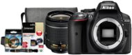 Nikon D5300 + 18-55mm Lens AF-P + VR Nikon Starter Kit - Digital Camera