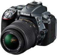 Nikon D5300 DSLR Camera GREY + Lens 18-55mm VR AF-P - DSLR Camera