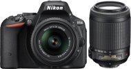 Nikon D5500 + 18-55mm Objektiv AF-S DX VR II + 55-200 mm AF-S DX VR II - Digitale Spiegelreflexkamera