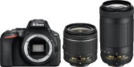 Nikon D5600 + AF-P DX 18-55 mm f/3,5-5,6G VR + AF-P DX 70-300 mm f/4,5-6,3G ED VR - Digitális fényképezőgép
