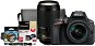 Nikon D5600 + AF-P 18-55mm + 70-300mm VR + Nikon Starter Kit - Digital Camera