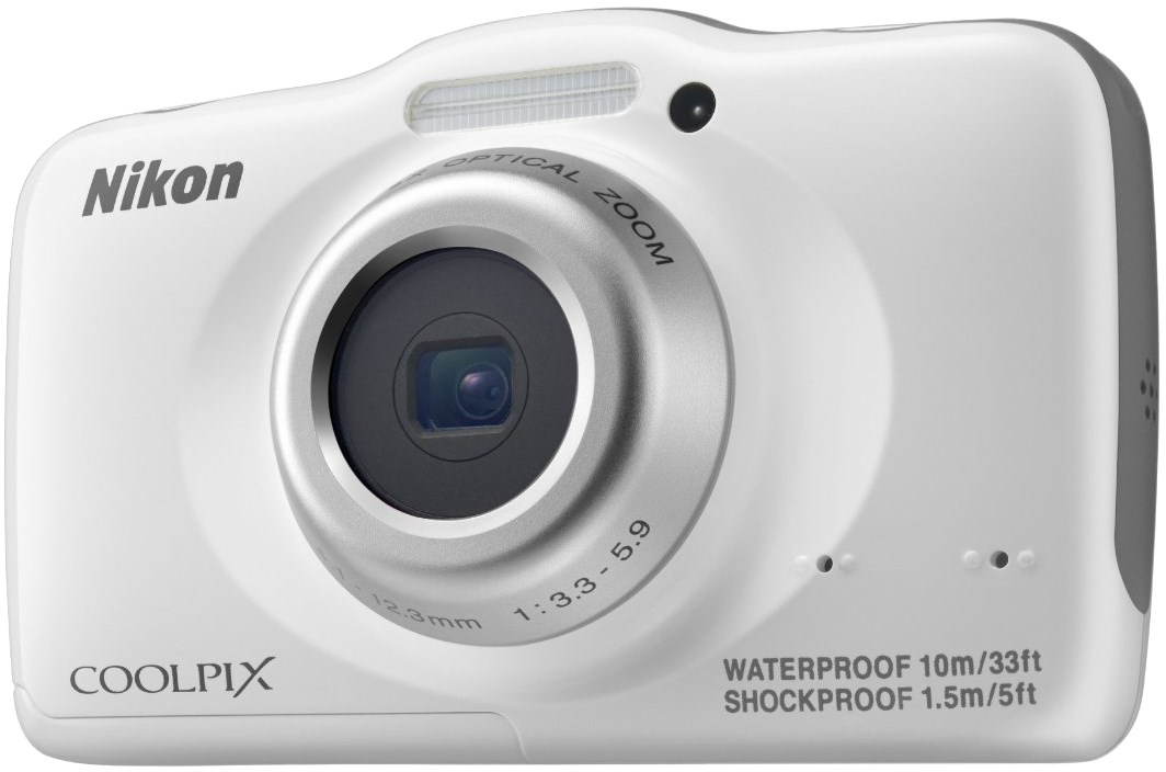 Nikon COOLPIX S32 white aqua kit - Digital Camera | alza.sk