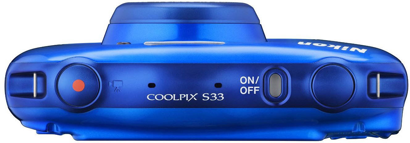 Nikon COOLPIX S33 blue - Digital Camera | Alza.cz